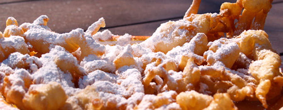 Can't spell funnel cake without fun!